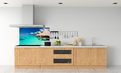 Cooker splashback Bungalowy by the water