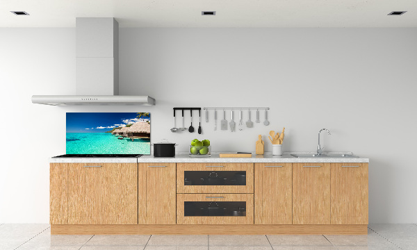 Cooker splashback Bungalowy by the water