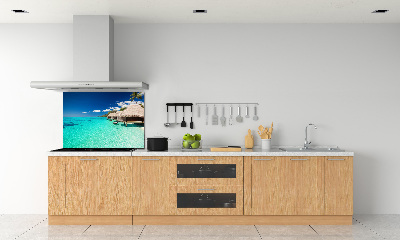 Cooker splashback Bungalowy by the water