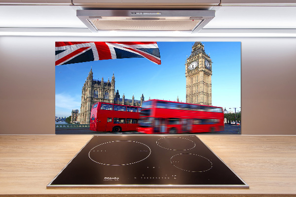 Cooker splashback Bus in London