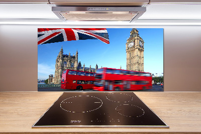 Cooker splashback Bus in London