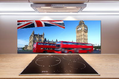 Cooker splashback Bus in London