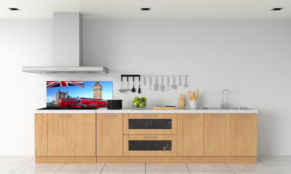 Cooker splashback Bus in London