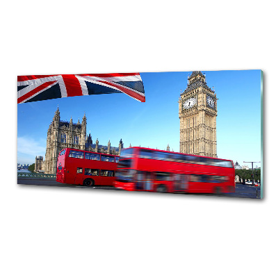 Cooker splashback Bus in London