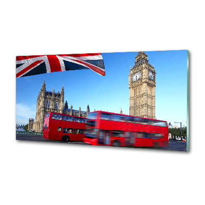 Cooker splashback Bus in London