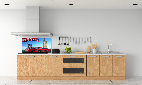 Cooker splashback Bus in London