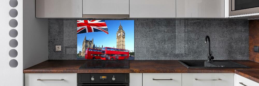 Cooker splashback Bus in London