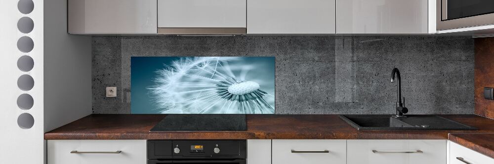 Kitchen splashback Dandelion