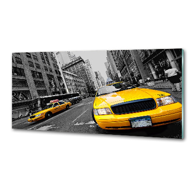 Cooker splashback New York taxis