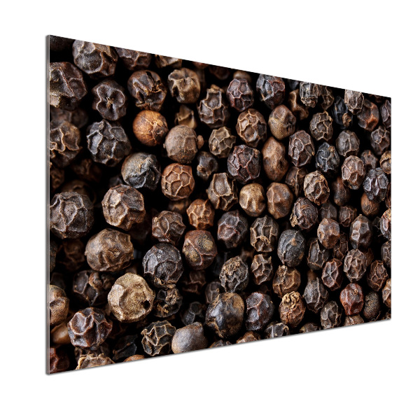 Cooker splashback Pepper grains