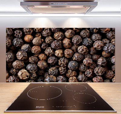 Cooker splashback Pepper grains