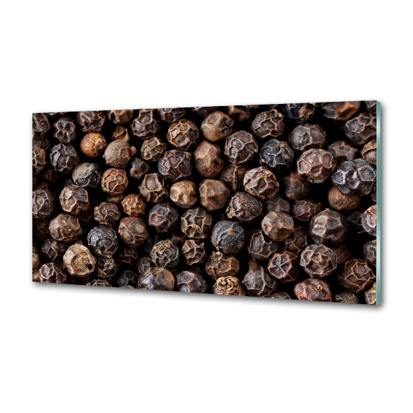 Cooker splashback Pepper grains