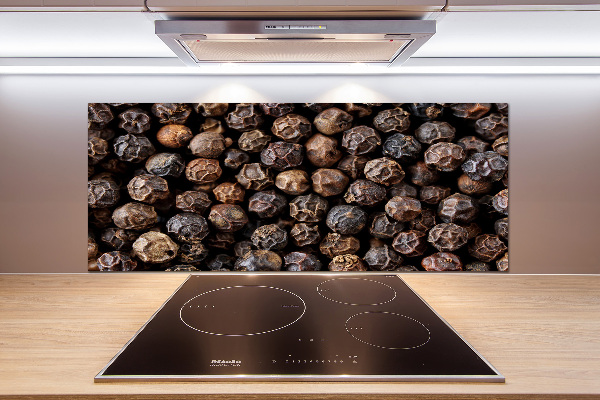 Cooker splashback Pepper grains