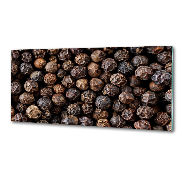 Cooker splashback Pepper grains