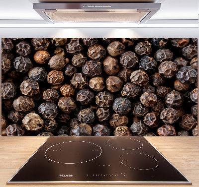 Cooker splashback Pepper grains