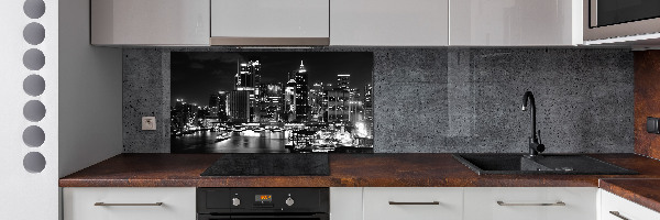 Cooker splashback Sydney at night