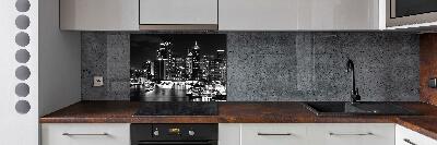 Cooker splashback Sydney at night