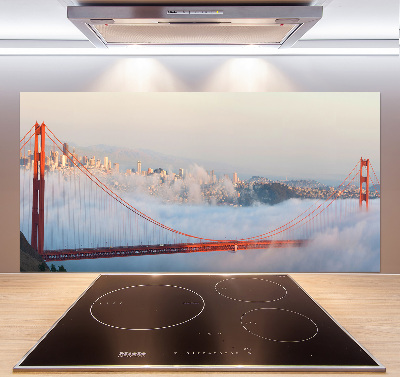 Cooker splashback San Francisco bridge