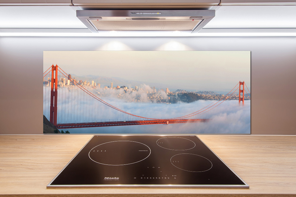 Cooker splashback San Francisco bridge