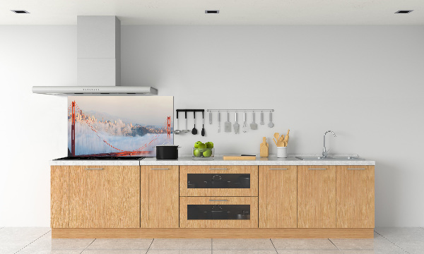 Cooker splashback San Francisco bridge