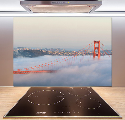 Cooker splashback San Francisco bridge