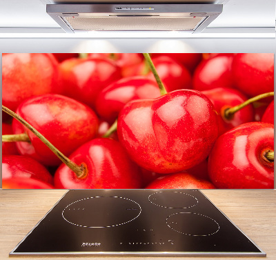 Cooker splashback Cherry