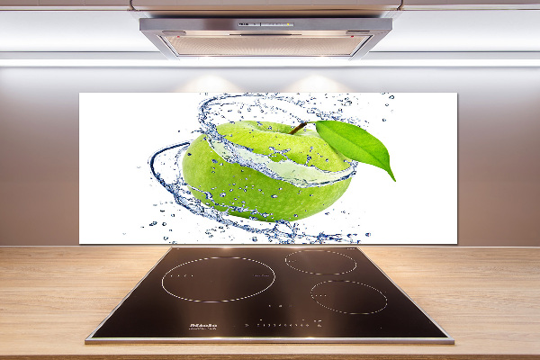 Cooker splashback Green apple