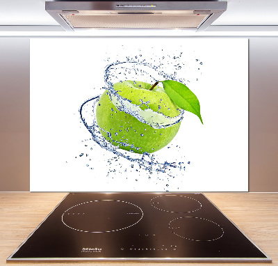 Cooker splashback Green apple