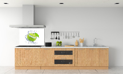 Cooker splashback Green apple