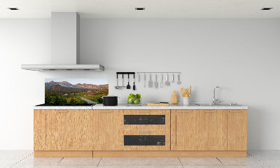 Cooker splashback Glade in the Tatra Mountains