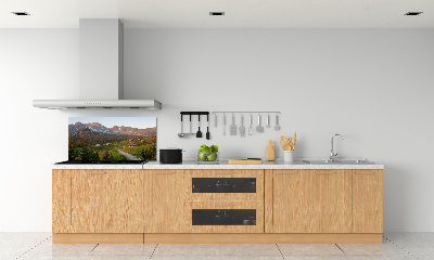 Cooker splashback Glade in the Tatra Mountains