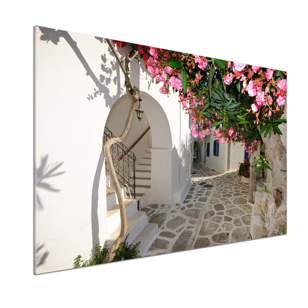 Kitchen wall panels Charming streets