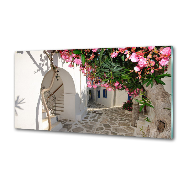 Kitchen wall panels Charming streets