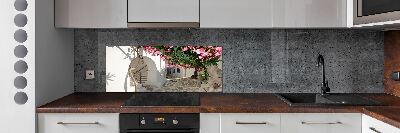 Kitchen wall panels Charming streets