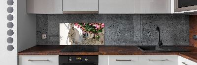 Kitchen wall panels Charming streets