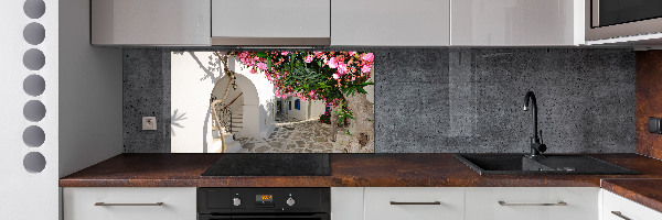 Kitchen wall panels Charming streets