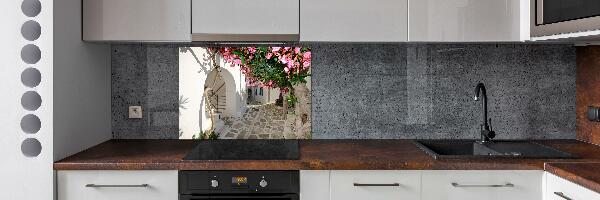 Kitchen wall panels Charming streets