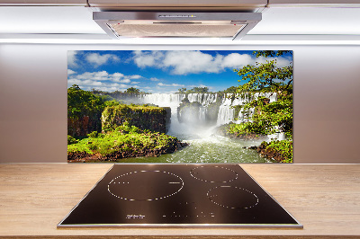 Cooker splashback Argentina waterfall