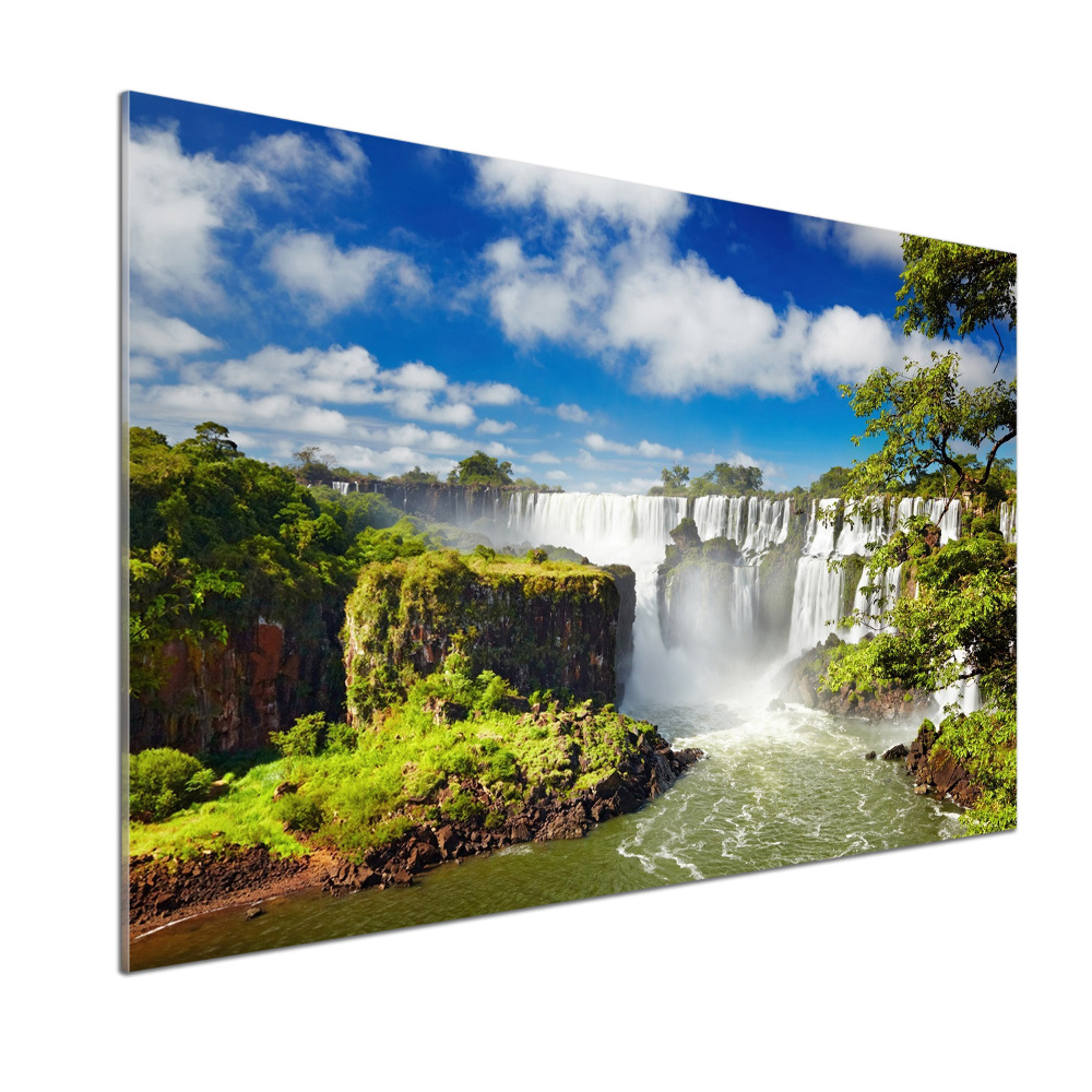 Cooker splashback Argentina waterfall