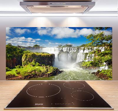 Cooker splashback Argentina waterfall