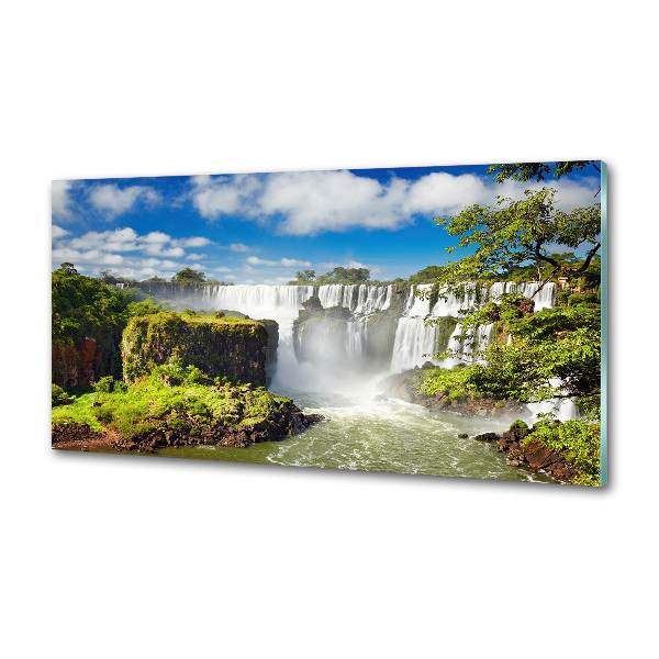 Cooker splashback Argentina waterfall