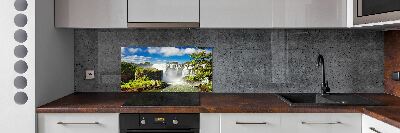 Cooker splashback Argentina waterfall