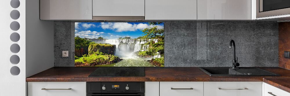 Cooker splashback Argentina waterfall