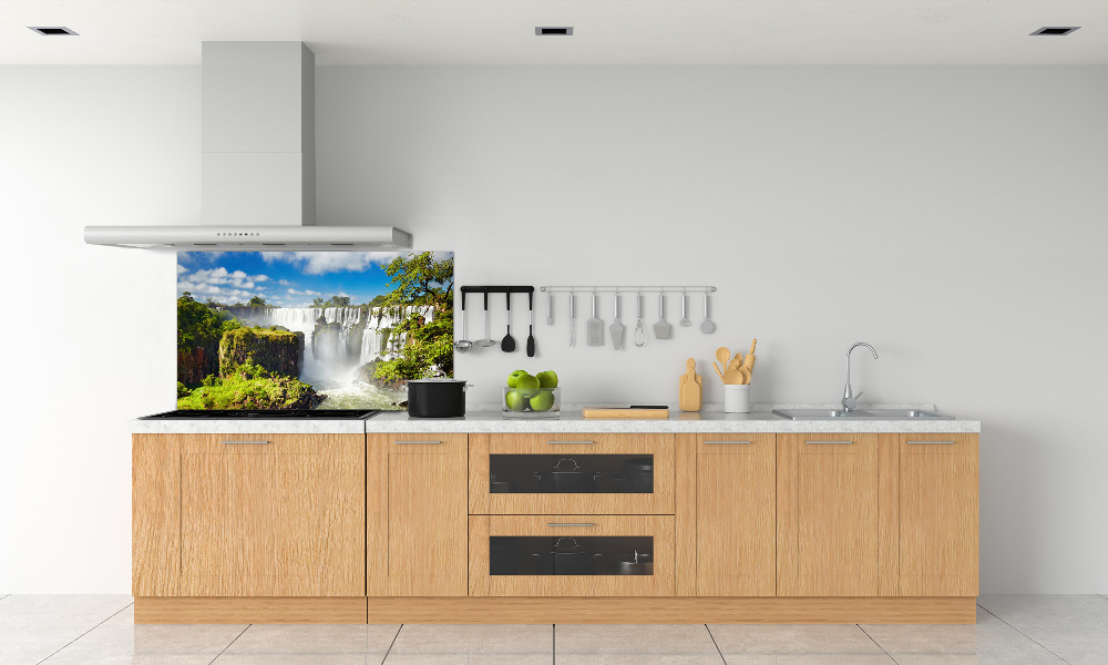 Cooker splashback Argentina waterfall