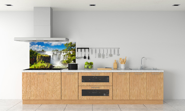 Cooker splashback Argentina waterfall