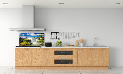 Cooker splashback Argentina waterfall