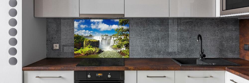 Cooker splashback Argentina waterfall