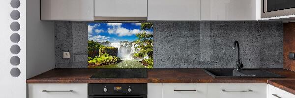 Cooker splashback Argentina waterfall