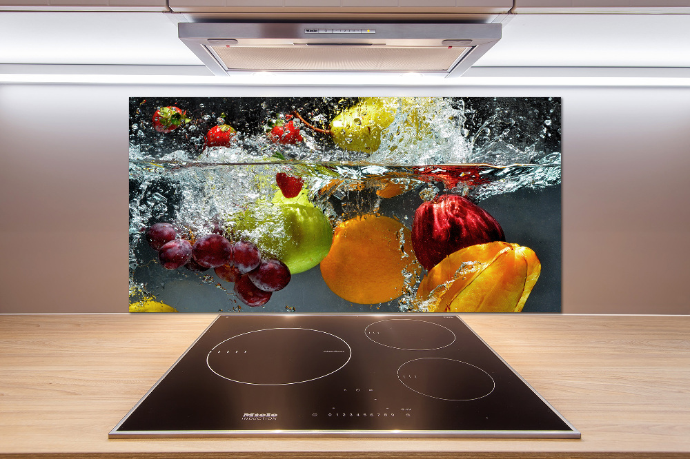 Cooker splashback Fruits and vegetables