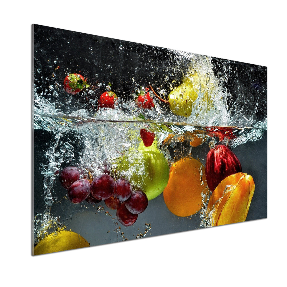 Cooker splashback Fruits and vegetables